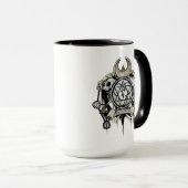 Suicide Squad | Enchantress Symbols Tattoo Art Mok (Voorkant rechts)