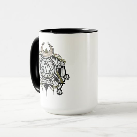 Suicide Squad | Enchantress Symbols Tattoo Art Mok (Voorkant links)