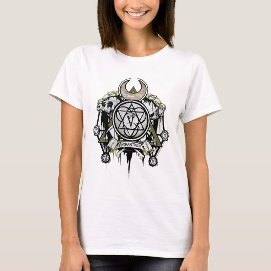 Suicide Squad | Enchantress Symbols Tattoo Art T-shirt (Voorkant)