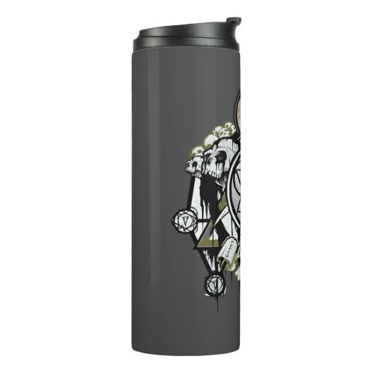 Suicide Squad | Enchantress Symbols Tattoo Art Thermosbeker (Gedraaid links)