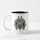 Suicide Squad | Enchantress Symbols Tattoo Art Tweekleurige Koffiemok (Links)