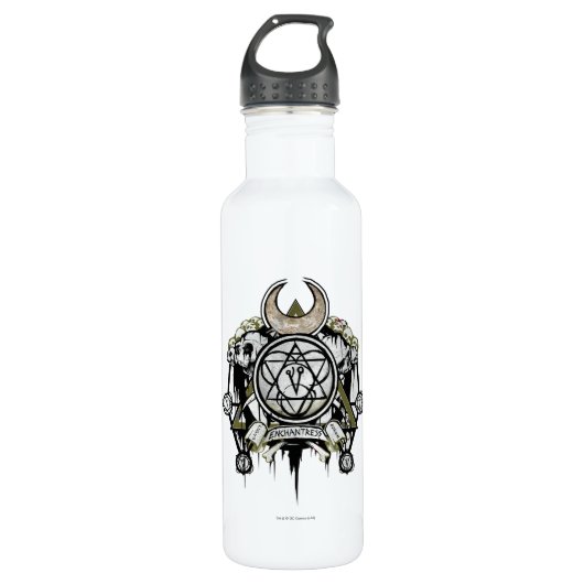 Suicide Squad | Enchantress Symbols Tattoo Art Waterfles (Voorkant)