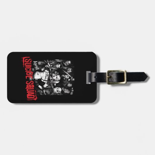 Suicide Squad | Foto Grunge Group Bagagelabel (Voorkant horizontaal)