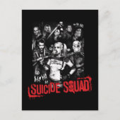Suicide Squad | Foto Grunge Group Briefkaart (Voorkant)
