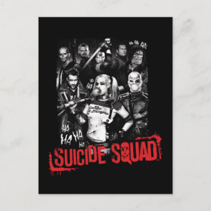 Suicide Squad   Foto Grunge Group Briefkaart