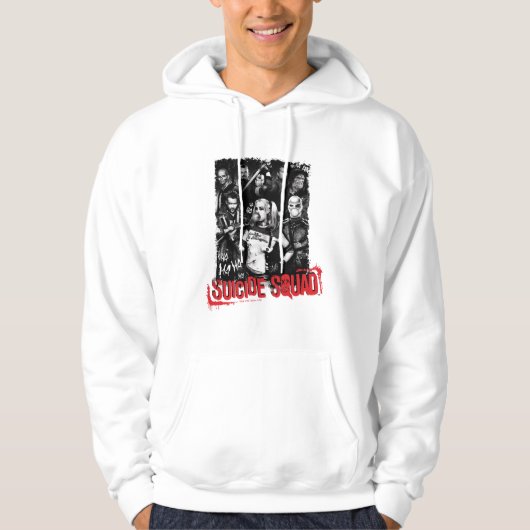 Suicide Squad | Foto Grunge Group Hoodie (Voorkant)