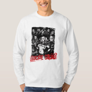 Suicide Squad Foto Grunge Group T-shirt