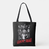Suicide Squad | Foto Grunge Group Tote Bag (Achterkant)