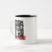 Suicide Squad | Foto Grunge Group Tweekleurige Koffiemok (Voorkant links)