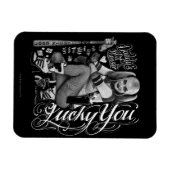 Suicide Squad | Foto Harley Quinn Typografie Magneet (Horizontaal)