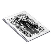 Suicide Squad | Foto Joker Typografie Notitieboek (Rechterzijde)