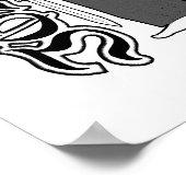 Suicide Squad | Foto Joker Typografie Poster (Hoek)