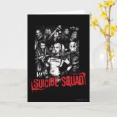 Suicide Squad | Foto van Grunge Group Kaart (Gele Bloem)