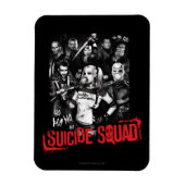 Suicide Squad | Foto van Grunge Group Magneet (Verticaal)