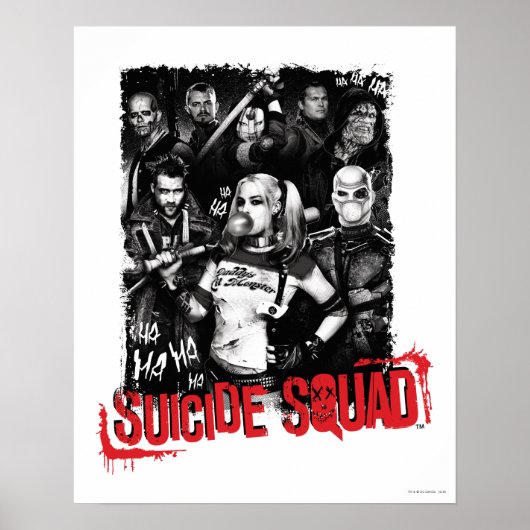 Suicide Squad | Foto van Grunge Group Poster (Voorkant)