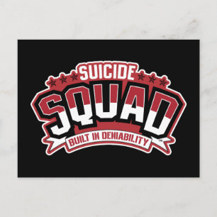 Suicide Squad Gebouwd in ontkennbaarheid Briefkaart