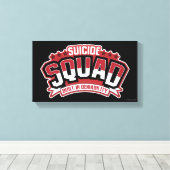 Suicide Squad | Gebouwd in ontkennbaarheid Canvas Afdruk (Insitu (Houten vloer))