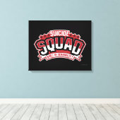 Suicide Squad | Gebouwd in ontkennbaarheid Canvas Afdruk (Insitu (Houten vloer))
