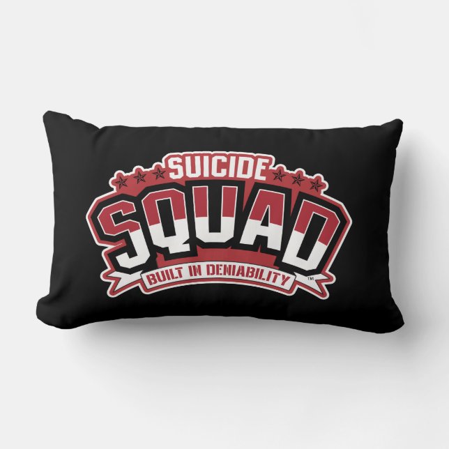 Suicide Squad | Gebouwd in ontkennbaarheid Kussen (Voorkant)