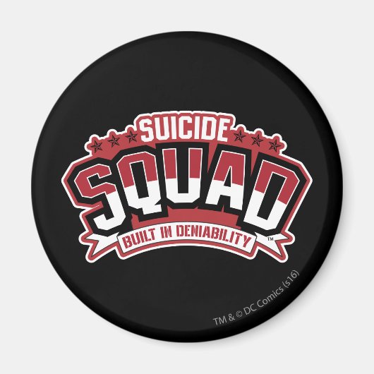 Suicide Squad | Gebouwd in ontkennbaarheid Magneet (Voorkant)