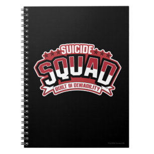 Suicide Squad   Gebouwd in ontkennbaarheid Notitieboek