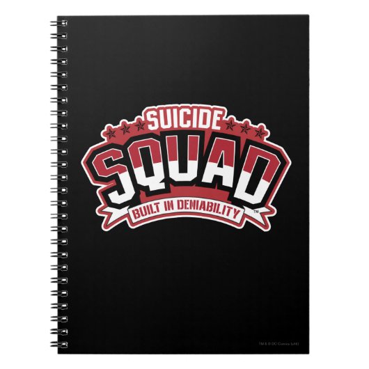 Suicide Squad | Gebouwd in ontkennbaarheid Notitieboek (Voorkant)