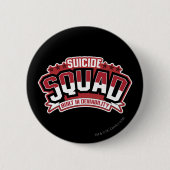 Suicide Squad | Gebouwd in ontkennbaarheid Ronde Button 5,7 Cm (Voorkant)