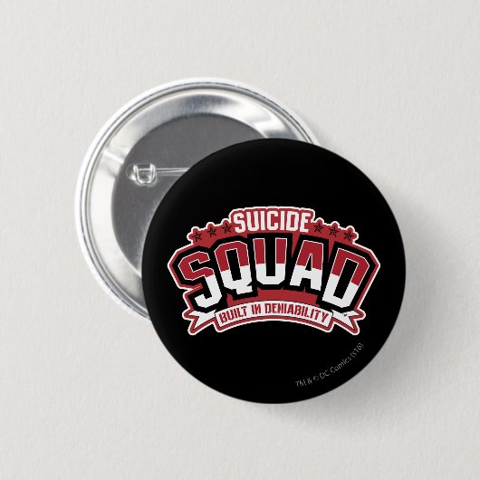 Suicide Squad | Gebouwd in ontkennbaarheid Ronde Button 5,7 Cm (Voorkant /achterkant)
