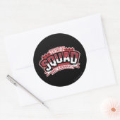 Suicide Squad | Gebouwd in ontkennbaarheid Ronde Sticker (Envelop)