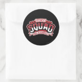 Suicide Squad | Gebouwd in ontkennbaarheid Ronde Sticker (Tas)