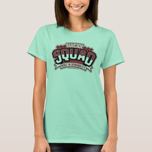 Suicide Squad | Gebouwd in ontkennbaarheid T-shirt (Voorkant)