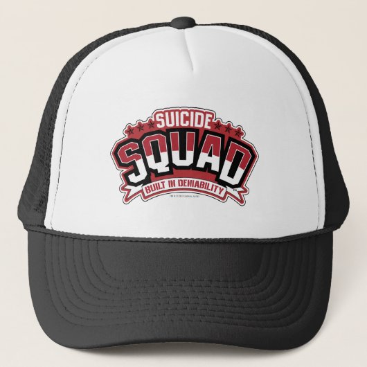 Suicide Squad | Gebouwd in ontkennbaarheid Trucker Pet (Voorkant)