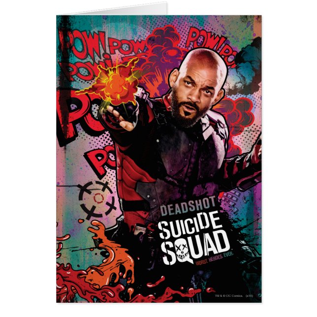 Suicide Squad | Graffiti in doodshot (Voorkant)
