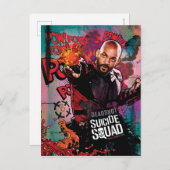 Suicide Squad | Graffiti in doodshot Briefkaart (Voorkant / Achterkant)