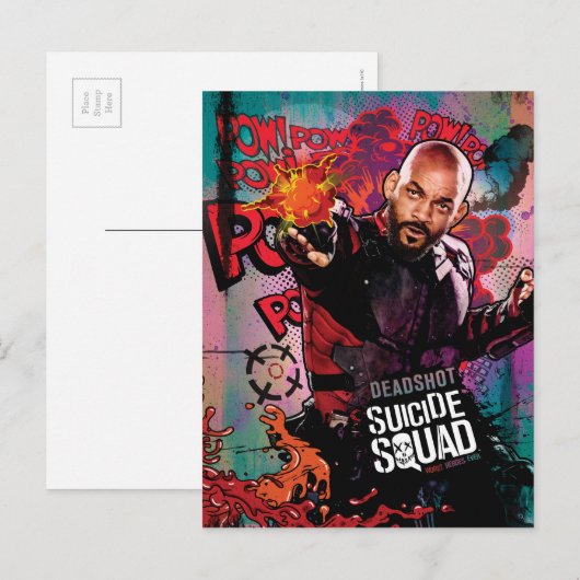 Suicide Squad | Graffiti in doodshot Briefkaart (Voorkant / Achterkant)