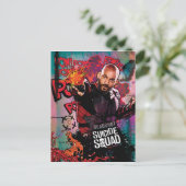 Suicide Squad | Graffiti in doodshot Briefkaart (Staand voorkant)