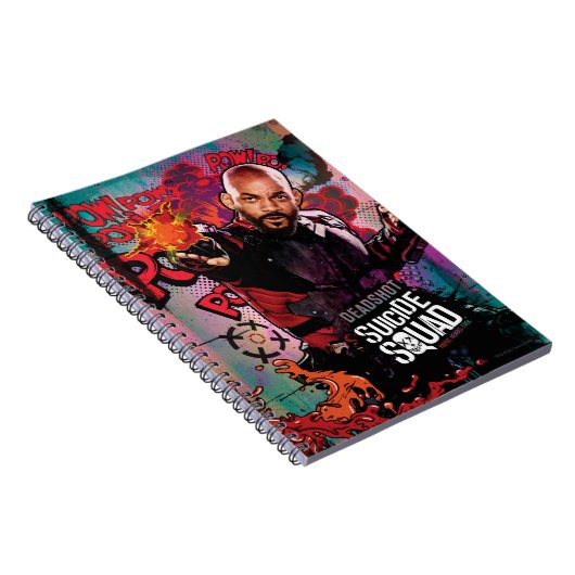 Suicide Squad | Graffiti in doodshot Notitieboek (Rechterzijde)