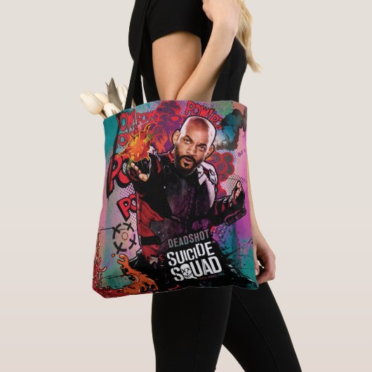 Suicide Squad | Graffiti in doodshot Tote Bag (Dichtbij)