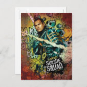 Suicide Squad | Graffiti in Slipknot Briefkaart (Voorkant / Achterkant)