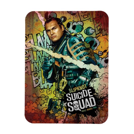 Suicide Squad | Graffiti in Slipknot Magneet (Verticaal)