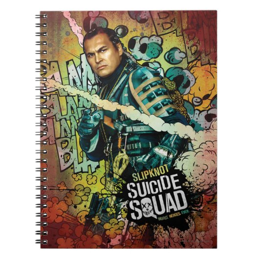 Suicide Squad | Graffiti in Slipknot Notitieboek (Voorkant)