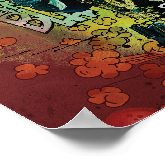 Suicide Squad | Graffiti in Slipknot Poster (Hoek)