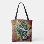 Suicide Squad | Graffiti in Slipknot Tote Bag (Achterkant)