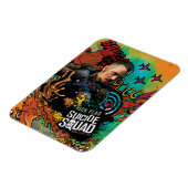 Suicide Squad | Graffiti met kenmerk Rick Flag Magneet (Linkerzijde)