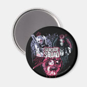 Suicide Squad | Graffiti-toegangspasjes voor klein Magneet (Voorkant / Achterkant)
