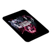 Suicide Squad | Graffiti-toegangspasjes voor klein Magneet (Rechterzijde)