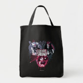 Suicide Squad | Graffiti-toegangspasjes voor klein Tote Bag (Voorkant)