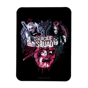 Suicide Squad   Graffiti-toegangspasjes voor Squad Magneet