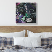 Suicide Squad | Graffiti voor betogers Canvas Afdruk (Insitu (Slaapkamer))