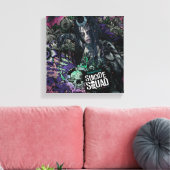 Suicide Squad | Graffiti voor betogers Canvas Afdruk (Insitu (Woonkamer))